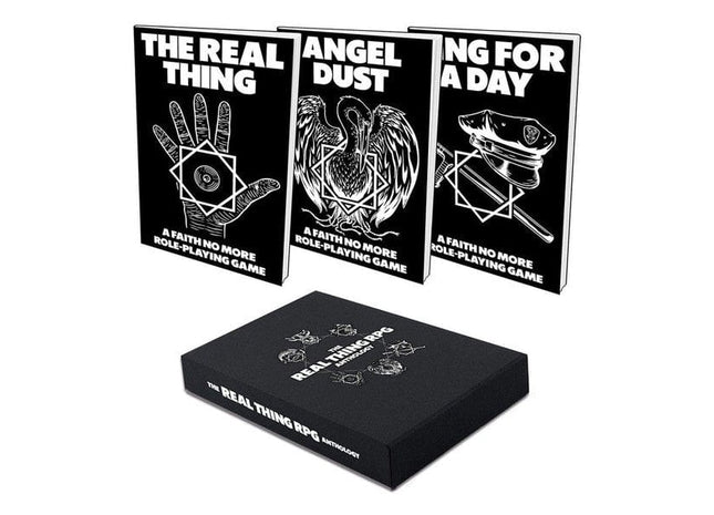 Gamers Guild AZ Accidental Cyclops Games The Real Thing: The Official Faith No More RPG Anthology Boxed Set (Pre-Order) ACD Distribution