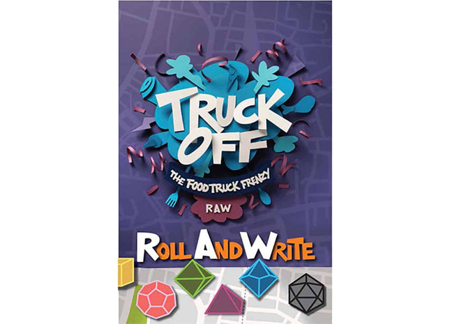 Gamers Guild AZ Adams Apple Games Truck Off: Food Truck Frenzy RAW - Roll And Write - Black Friday GTS