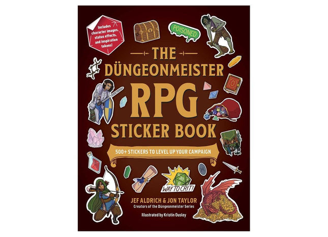 Gamers Guild AZ Adams Media The Dungeonmeister RPG Sticker Book ACD Distribution