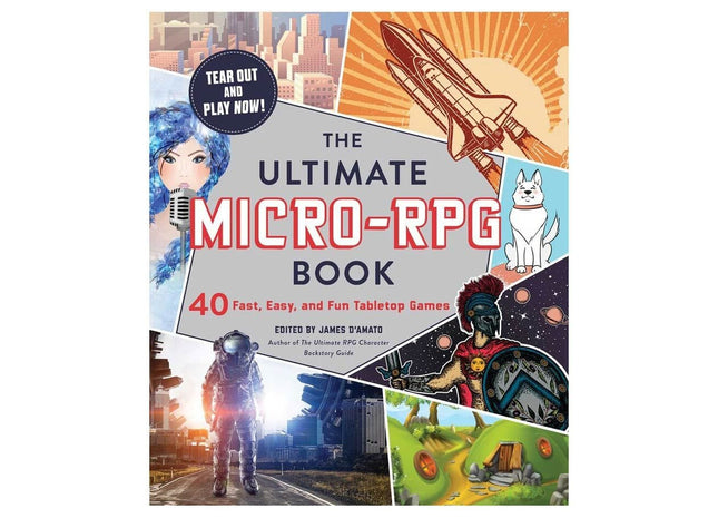 Gamers Guild AZ Adams Media The Ultimate Micro-RPG Book ACD Distribution