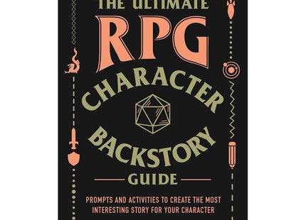Gamers Guild AZ Adams Media The Ultimate RPG Character Backstory Guide ACD Distribution