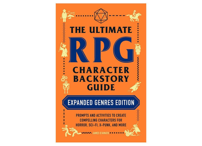 Gamers Guild AZ Adams Media The Ultimate RPG Character Backstory Guide: Expanded Genres Edition ACD Distribution