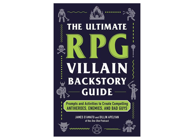 Gamers Guild AZ Adams Media The Ultimate RPG Villain Backstory Guide ACD Distribution