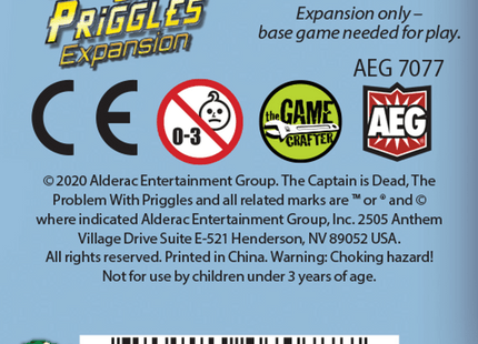 Gamers Guild AZ AEG The Captain is Dead: The Problem with Priggles Alderac Entertainment Group