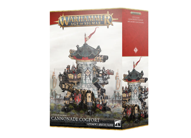 Gamers Guild AZ Age of Sigmar Age of Sigmar: Cities of Sigmar - Cannonade Cogfort (Pre-Order) Games-Workshop