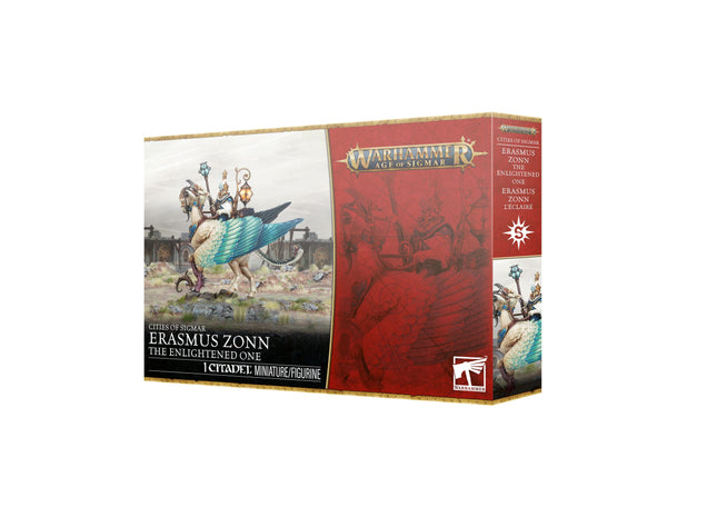 Gamers Guild AZ Age of Sigmar Age of Sigmar: Cities of Sigmar - Erasmus Zonn The Enlightened One (Pre-Order) Games-Workshop
