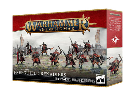 Gamers Guild AZ Age of Sigmar Age of Sigmar: Cities of Sigmar - Freeguild Grenadiers (Pre-Order) Games-Workshop