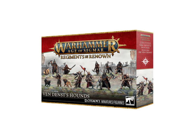 Gamers Guild AZ Age of Sigmar Age of Sigmar: Cities of Sigmar - Ven Denst's Hounds (Pre-Order) Games-Workshop