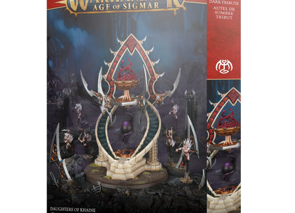 Gamers Guild AZ Age of Sigmar Age of Sigmar: Daughters of Khaine - Shrine of Dark Tribute (Pre-Order) Games-Workshop