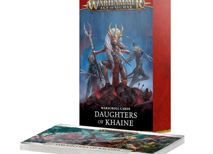 Gamers Guild AZ Age of Sigmar Age of Sigmar: Daughters of Khaine - Warscroll Cards (Pre-Order) Games-Workshop