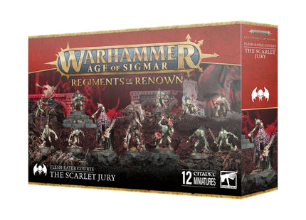 Gamers Guild AZ Age of Sigmar Age of Sigmar: Flesh-Eater Courts: The Scarlet Jury (Pre-Order) Games-Workshop
