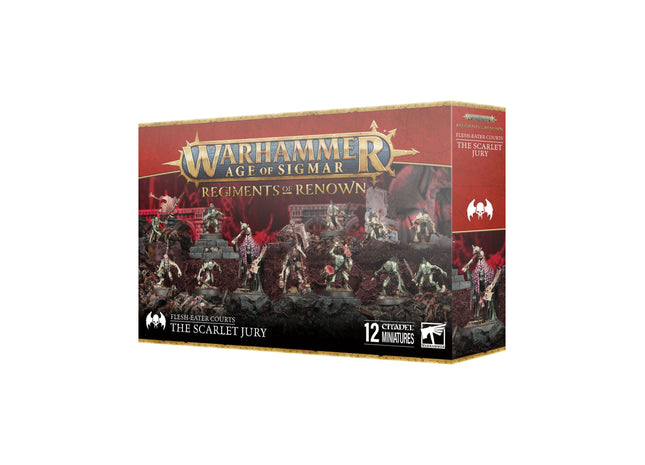 Gamers Guild AZ Age of Sigmar Age of Sigmar: Flesh-Eater Courts: The Scarlet Jury (Pre-Order) Games-Workshop