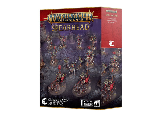Gamers Guild AZ Age of Sigmar Age of Sigmar: Gloomspite Gitz Spearhead: Snarlpack Huntaz (Pre-Order) Games-Workshop