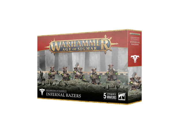 Gamers Guild AZ Age of Sigmar Age of Sigmar: Helsmiths of Hashut - Infernal Razers (Pre-Order) Games-Workshop
