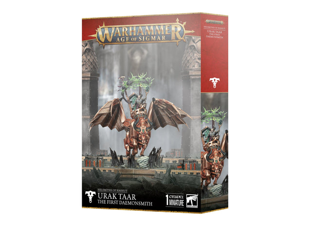 Gamers Guild AZ Age of Sigmar Age of Sigmar: Helsmiths of Hashut - Urak Taar the First Daemonsmith (Pre-Order) Games-Workshop