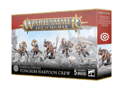 Gamers Guild AZ Age of Sigmar Age of Sigmar:  Kharadron Overlords: Vongrim Harpoon Crew (Pre-Order) Games-Workshop