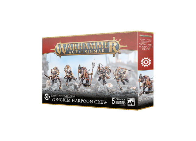 Gamers Guild AZ Age of Sigmar Age of Sigmar:  Kharadron Overlords: Vongrim Harpoon Crew (Pre-Order) Games-Workshop