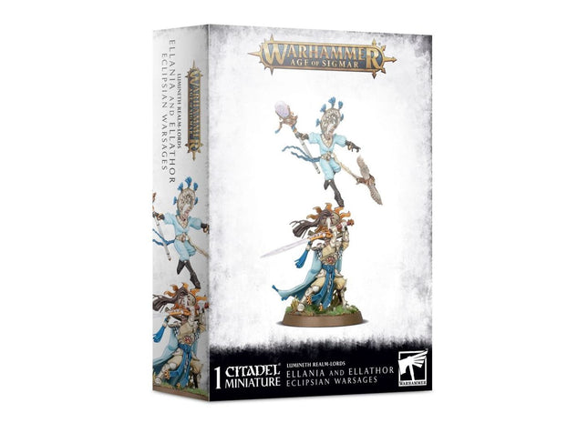 Gamers Guild AZ Age of Sigmar Age of Sigmar: Lumineth Realm-Lords - Ellania & Ellathor, Eclipsian Warsages Games-Workshop Direct