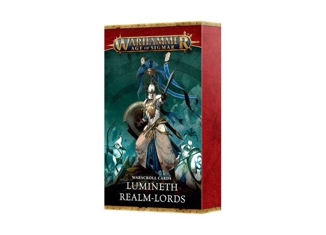 Gamers Guild AZ Age of Sigmar Age of Sigmar: Lumineth Realm-Lords - Warscroll Cards (Pre-Order) Games-Workshop
