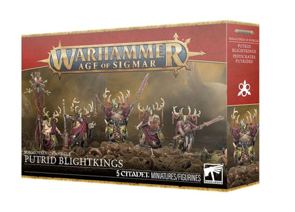 Gamers Guild AZ Age of Sigmar Age of Sigmar: Maggotkin of Nurgle - Putrid Blightkings (Pre-Order) Games-Workshop