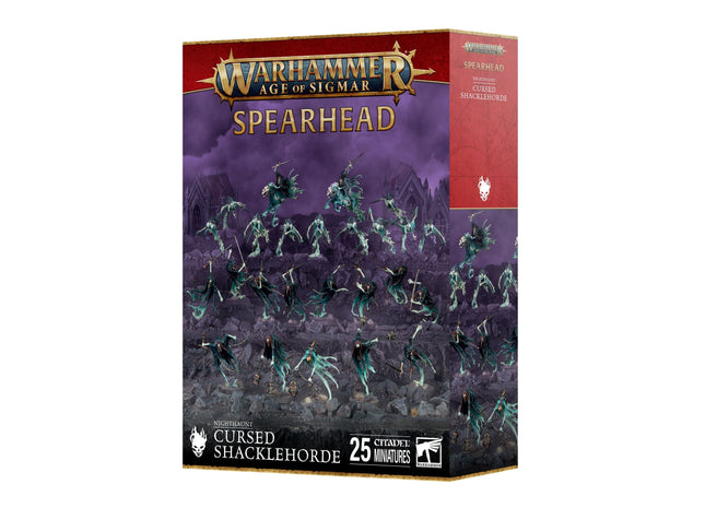 Gamers Guild AZ Age of Sigmar Age of Sigmar: Nighthaunt Spearhead: Cursed Shacklehorde (Pre-Order) Games-Workshop