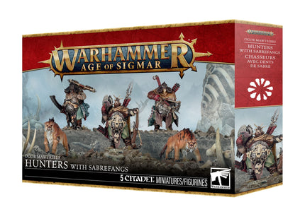 Gamers Guild AZ Age of Sigmar Age of Sigmar: Ogor Mawtribes - Hunters with Sabrefangs (Pre-Order) Games-Workshop