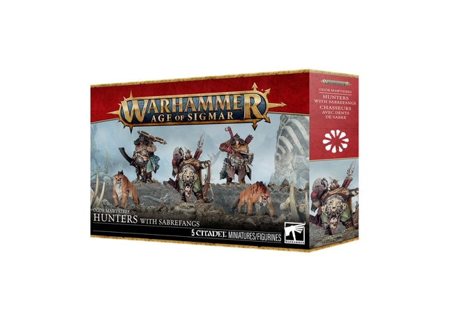 Gamers Guild AZ Age of Sigmar Age of Sigmar: Ogor Mawtribes - Hunters with Sabrefangs (Pre-Order) Games-Workshop