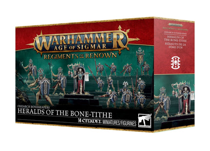 Gamers Guild AZ Age of Sigmar Age of Sigmar: Ossiarch Bonereapers - Heralds of the Bone-Tithe (Pre-Order) Games-Workshop