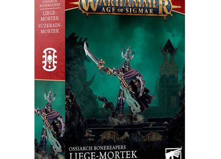 Gamers Guild AZ Age of Sigmar Age of Sigmar: Ossiarch Bonereapers - Liege-Mortek (Pre-Order) Games-Workshop
