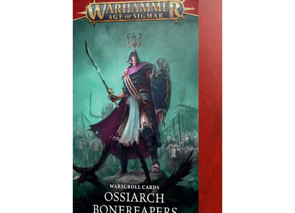 Gamers Guild AZ Age of Sigmar Age of Sigmar: Ossiarch Bonereapers - Warscroll Cards (Pre-Order) Games-Workshop