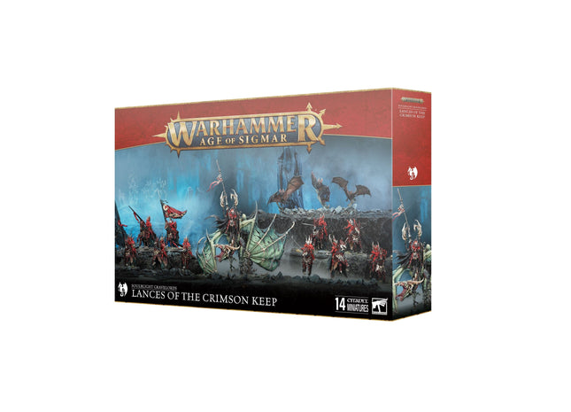 Gamers Guild AZ Age of Sigmar Age of Sigmar: Soulblight Gravelords - Lances of the Crimson Keep (Pre-Order) Games-Workshop