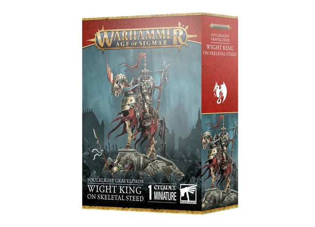 Gamers Guild AZ Age of Sigmar Age of Sigmar: Soulblight Gravelords - Wight King on Skeletal Steed Games-Workshop Direct