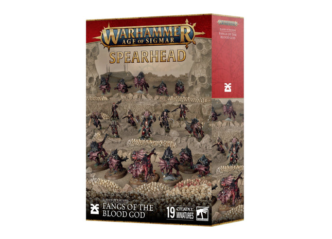 Gamers Guild AZ Age of Sigmar Age of Sigmar: Spearhead: Blades of Khorne: Fangs of the Blood God (Pre-Order) Games-Workshop