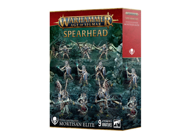 Gamers Guild AZ Age of Sigmar Age of Sigmar: Spearhead: Ossiarch Bonereapers Mortisan Elite (Pre-Order) Games-Workshop