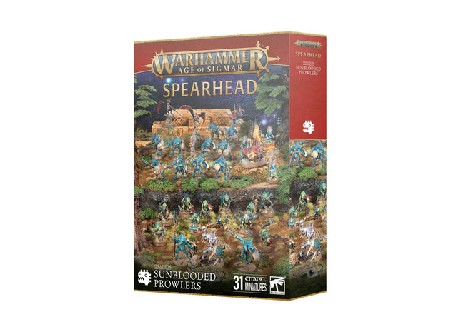 Gamers Guild AZ Age of Sigmar Age of Sigmar: Spearhead: Seraphon Sunblooded Prowlers (Pre-Order) Games-Workshop