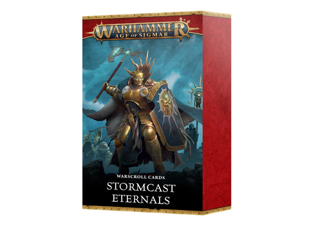 Gamers Guild AZ Age of Sigmar Age of Sigmar: Stormcast Eternals: Warscroll Cards (Pre-Order) Games-Workshop