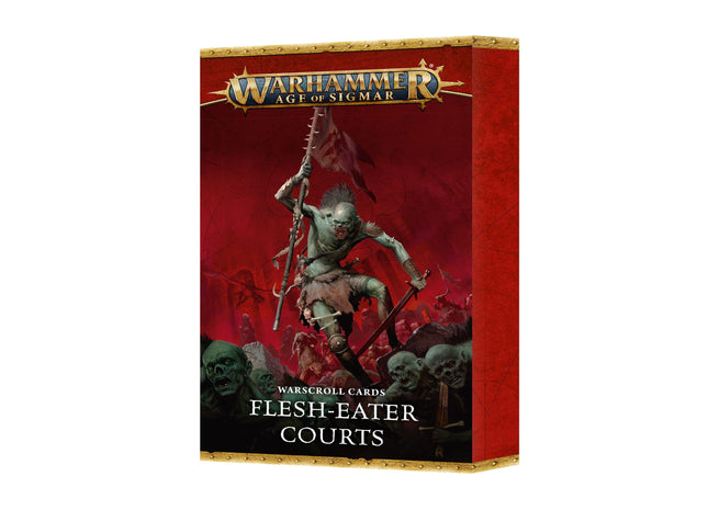 Gamers Guild AZ Age of Sigmar Age of Sigmar: Warscroll Cards: Flesh-Eater Courts (Pre-Order) Games-Workshop