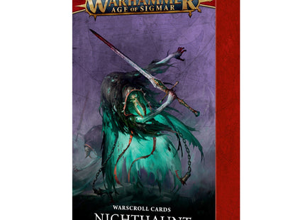 Gamers Guild AZ Age of Sigmar Age of Sigmar: Warscroll Cards: Nighthaunt (Pre-Order) Games-Workshop