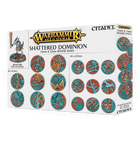 Gamers Guild AZ Age of Sigmar Citadel: Basing - Warhammer Age of Sigmar Shattered Dominion 25 & 32mm Round Bases Games-Workshop