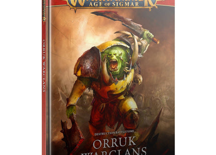 Gamers Guild AZ Age of Sigmar Warhammer Age of Sigmar: Battletome - Orruk Warclans  (Pre-Order) Games-Workshop
