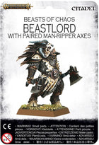 Gamers Guild AZ Age of Sigmar Warhammer Age of Sigmar: Beasts of Chaos - Beastlord with Two Hand Weapons Games-Workshop Direct