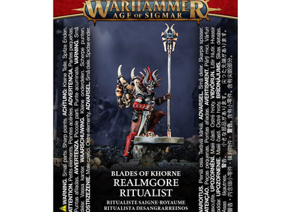 Gamers Guild AZ Age of Sigmar Warhammer Age of Sigmar: Blades of Khorne - Realmgore Ritualist Games-Workshop