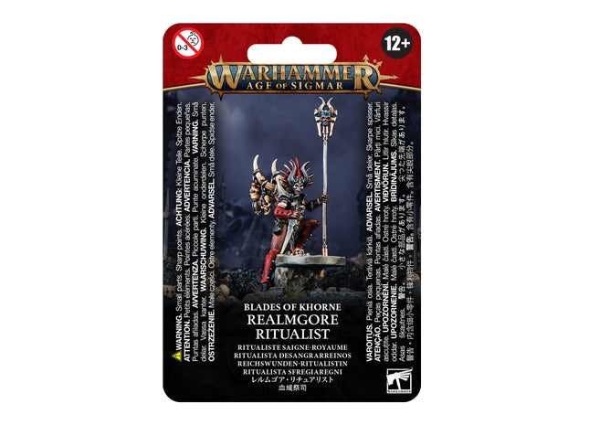 Gamers Guild AZ Age of Sigmar Warhammer Age of Sigmar: Blades of Khorne - Realmgore Ritualist Games-Workshop