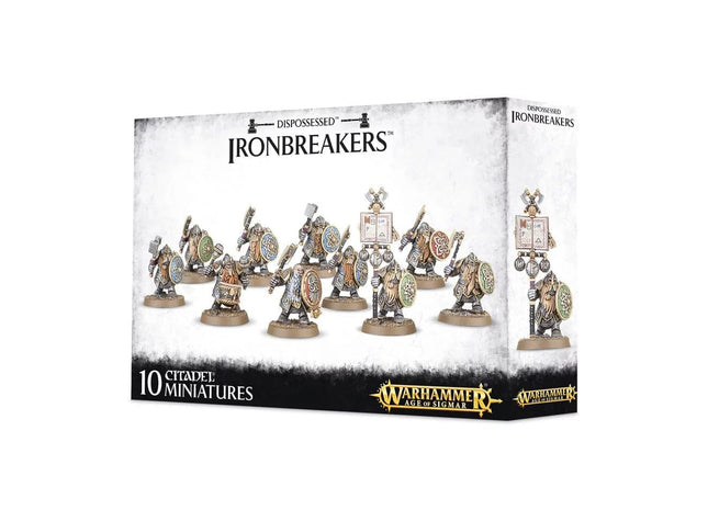 Gamers Guild AZ Age of Sigmar Warhammer Age of Sigmar: Cities of Sigmar - Dispossessed Ironbreakers Games-Workshop Direct