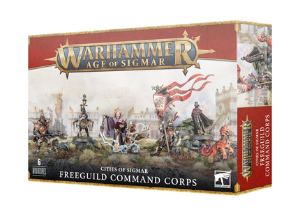 Gamers Guild AZ Age of Sigmar Warhammer Age of Sigmar: Cities of Sigmar - Freeguild Command Corps (Pre-Order) Games-Workshop