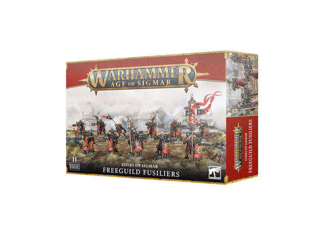 Gamers Guild AZ Age of Sigmar Warhammer Age of Sigmar: Cities of Sigmar - Freeguild Fusilliers (Pre-Order) Games-Workshop