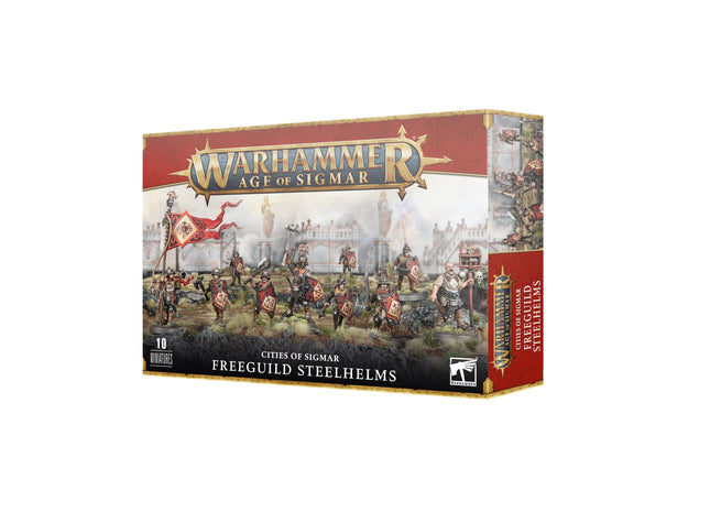 Gamers Guild AZ Age of Sigmar Warhammer Age of Sigmar: Cities of Sigmar -  Freeguild Steelhelms (Pre-Order) Games-Workshop