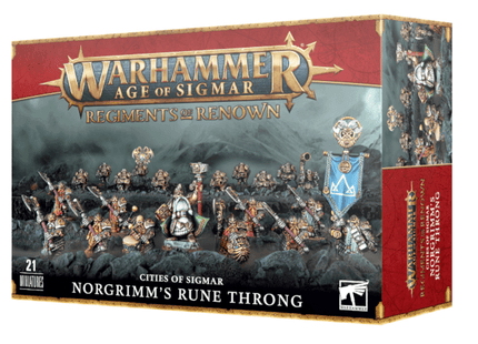 Gamers Guild AZ Age of Sigmar Warhammer Age of Sigmar: Cities of Sigmar - Norgrimm's Rune Throng (Regiments of Renown) Games-Workshop
