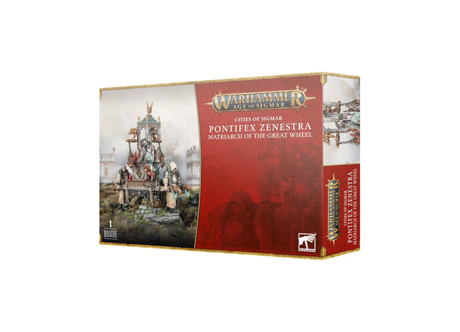 Gamers Guild AZ Age of Sigmar Warhammer Age of Sigmar: Cities of Sigmar - Pontifex Zenestra, Matriarch of the Great Wheel (Pre-Order) Games-Workshop