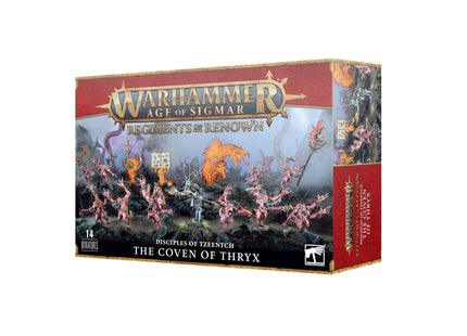 Gamers Guild AZ Age of Sigmar Warhammer Age of Sigmar: Disciples of Tzeentch - The Coven of Thryx (Regiments of Renown) Games-Workshop